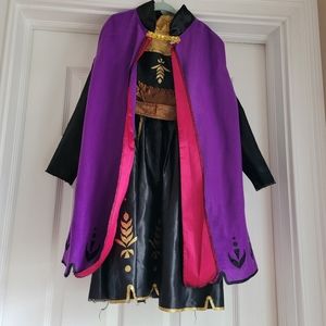 Princess Frozen Anna Costume Liitle Girls 4-6 years